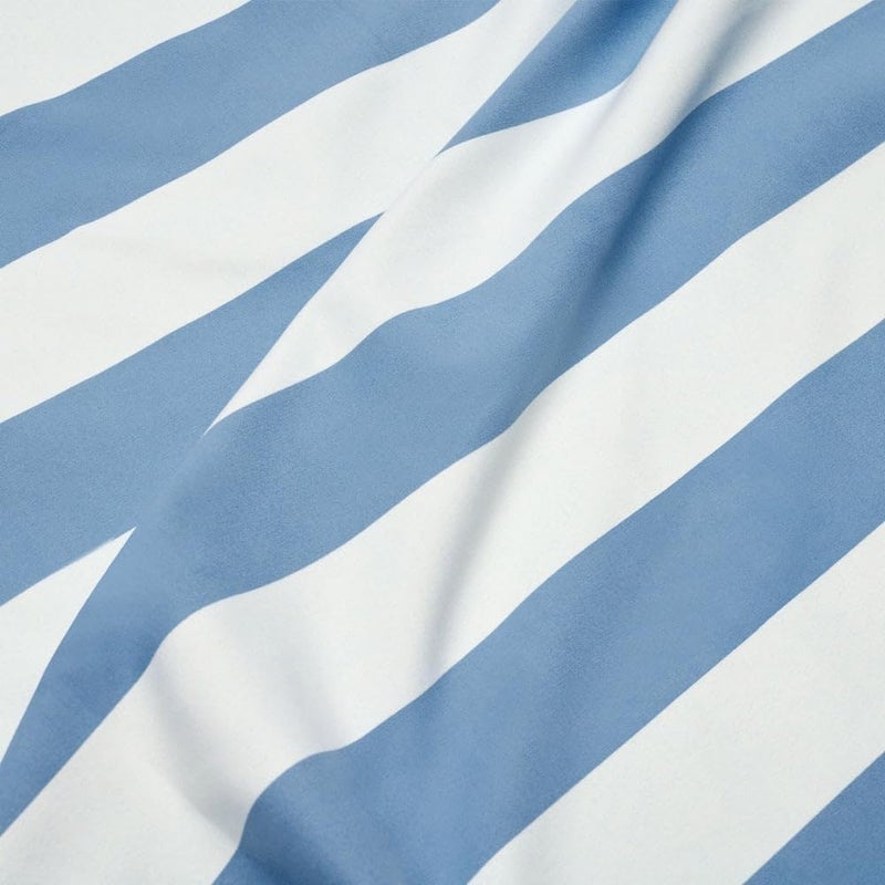 Fatboy Beach Baggy Towel with Inflatable Pillow | Lightweight | Quick drying | (Ground pin included | UV grade: 8 | Pillow coating is airtight and waterproof | 165 X 80 cm - Wave Blue - Image 3